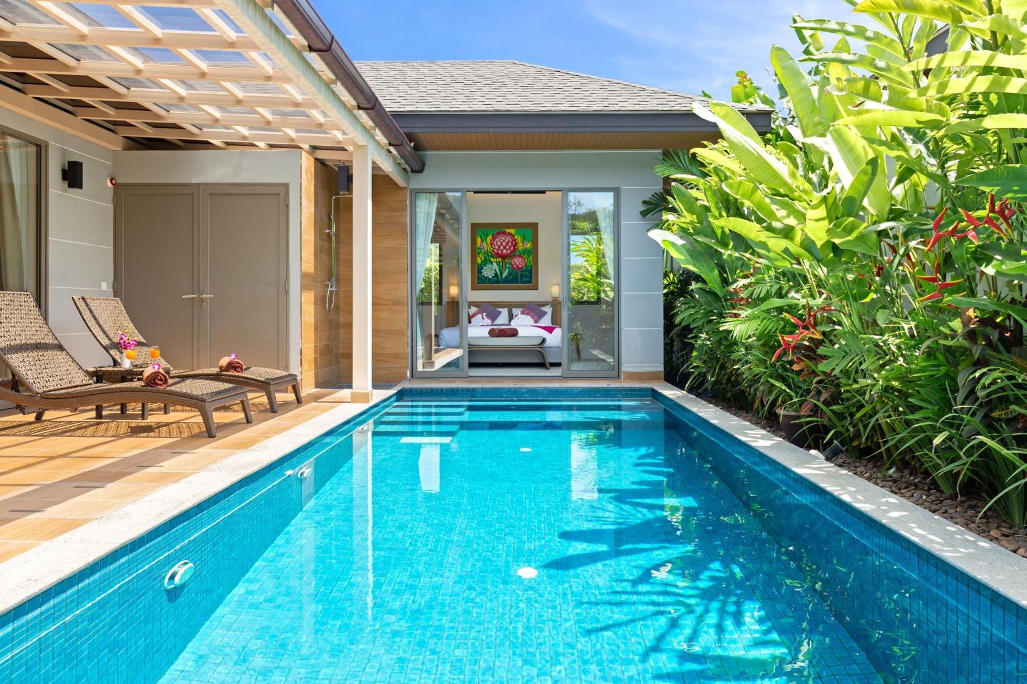Private Resort Boutique Villa Dalaa 5 With Eco Pool, Near Kamala Beach Exterior foto